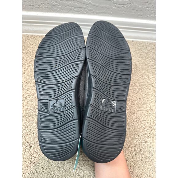 REEF Men’s Cushion Coast Slip‑On Canvas Shoe Black Stone NWT | US Size 8 - Picture 5 of 7